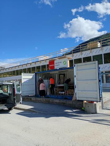 Lenkje til artikkel: Gjenbruksstasjonen på Sande open 1. oktober 