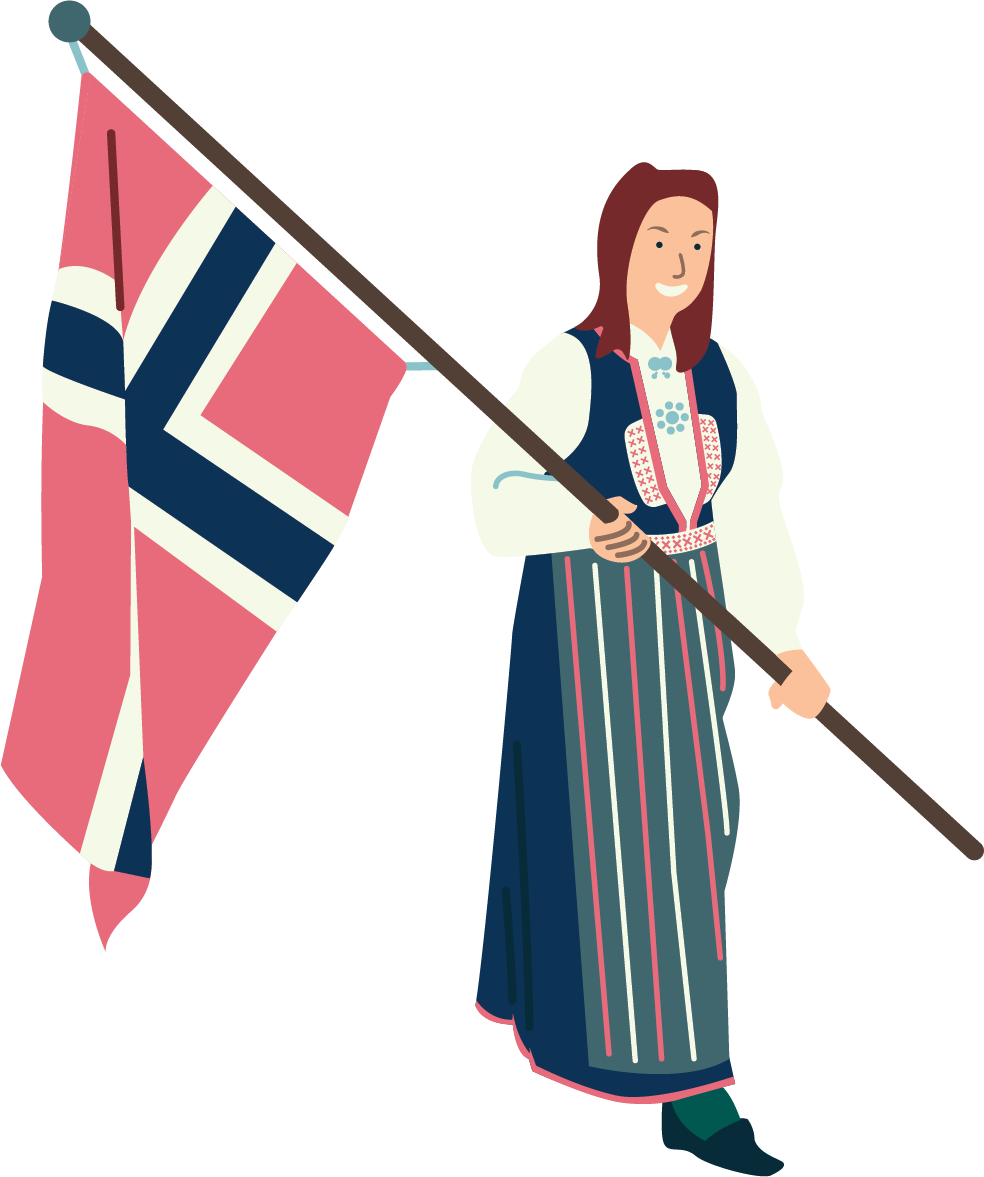 17. mai pynta person - Klikk for stort bilete