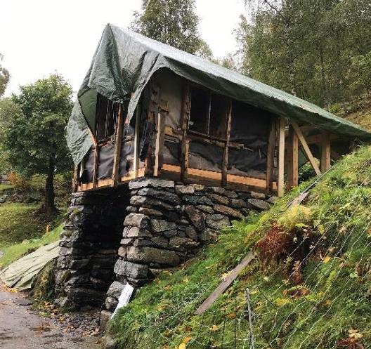 Bestastova på plass - Klikk for stort bilete