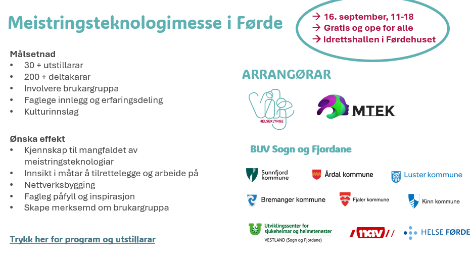 Meistringsteknologimesse - Klikk for stort bilete